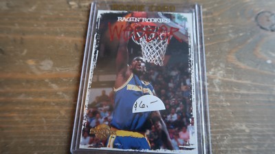1994-95 Skybox Premium RAGIN   ROOKIES Chris Webber #RR9 Golden State Warriors