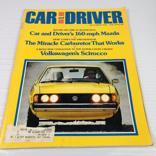 Car And Driver 1974 Jan Mar July Oct Nov Dec - Picture 6 of 19