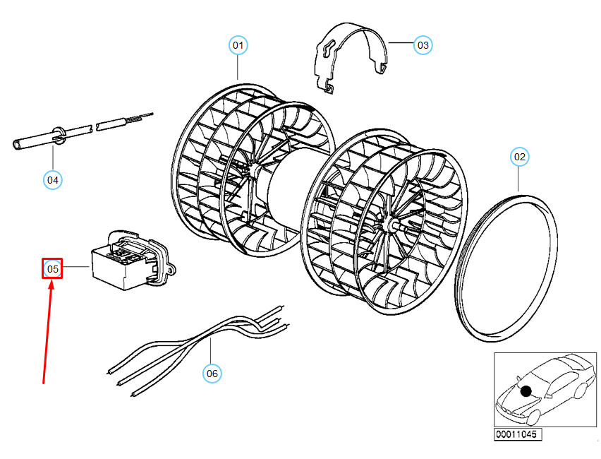 NEW BMW 5 E34 HEATER BLOWER RESISTOR 64118391699 8391699 OEM | eBay 
