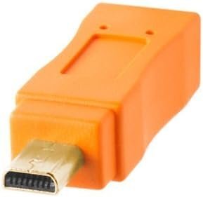 TetherPro USB 2.0 to Mini-B 8-Pin Cable, 15' - Picture 3 of 6
