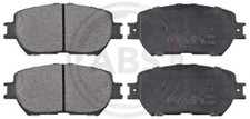 37356 A.B.S. Bremsbelagsatz, Scheibenbremse für LEXUS,TOYOTA