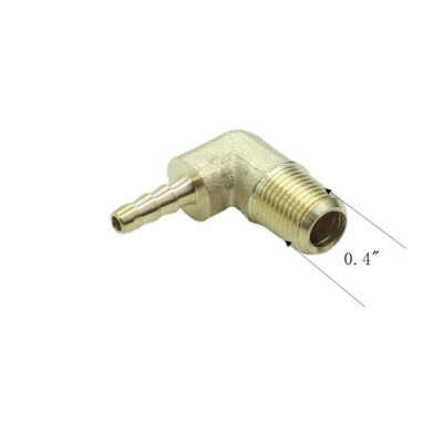 LTWFITTING Brass Barb Fitting Coupler 3/16" Hose ID X 1/8" Male - Foto 3