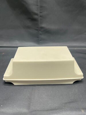 Tupperware 2 Stick Butter Dish Base and Lid Almond 1511 1512 Vintage 