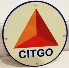 Citgo Gasoline Gas Oil Sign