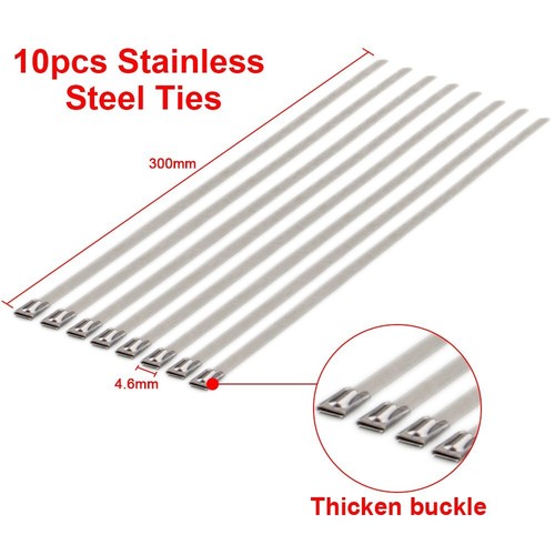 Titanium Exhaust Header Pipe Heat Wrap 15m*5cm Roll 2500°F DEI 010129 High Temp - Picture 5 of 12