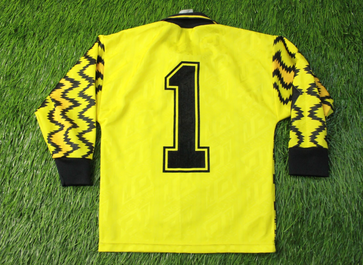 Maillots de football jaune, taille L