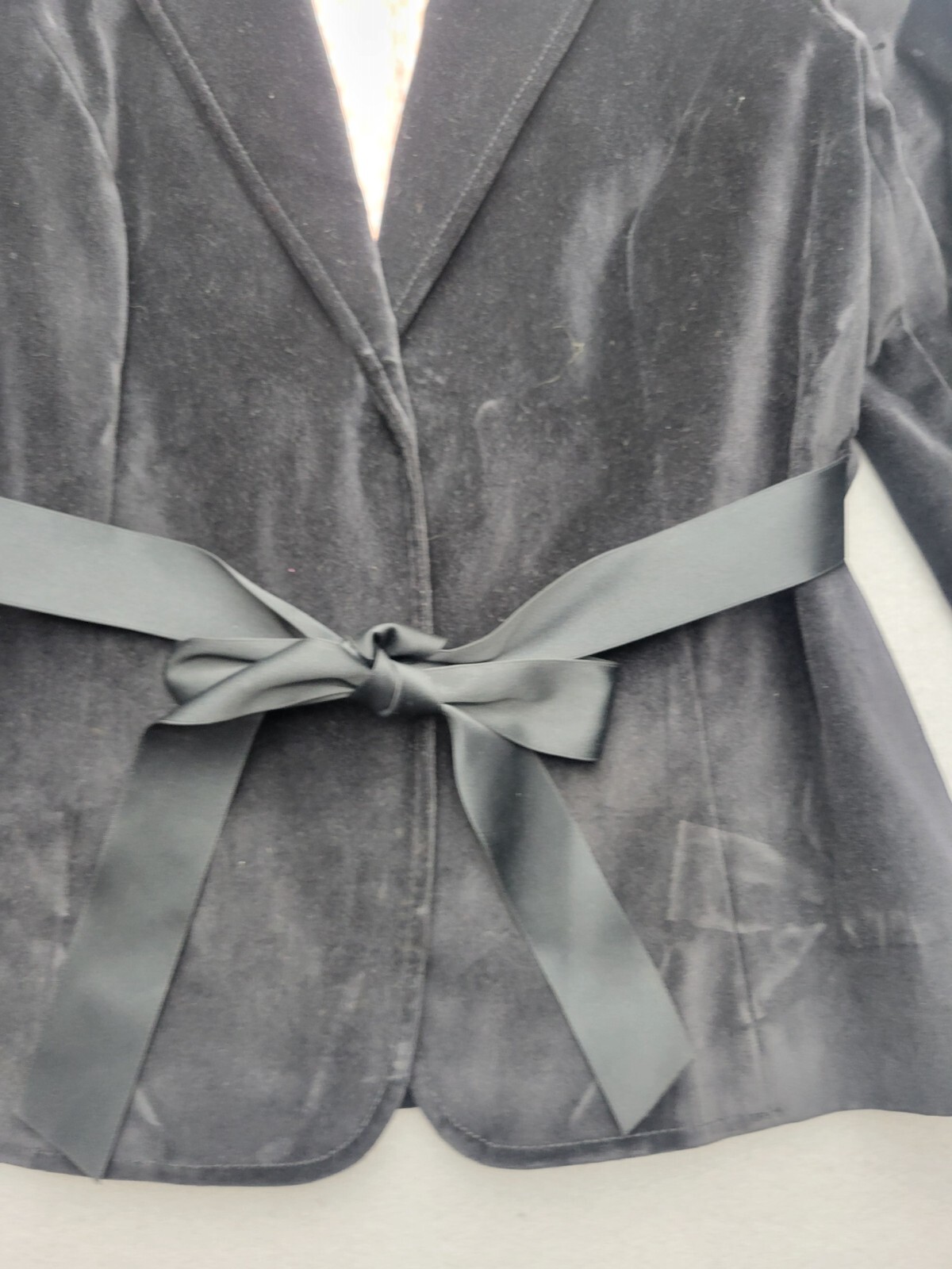 Gap Women Blazer Black Basic Jacket Solid Short T… - image 4