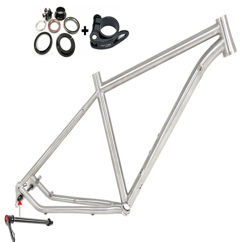15/17/19cm XC Grade Mountain Bike Frameset Inner Wiring 12*142mm