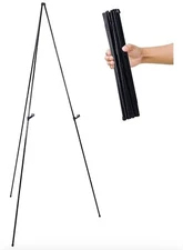 Portable Display Easel Stand Extends to 63" High Quality Lightweight Steel