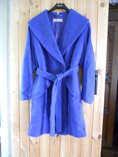 Ashley Brooke - Blue Cashmear Wool Blend Coat - Size 20 - Autumn / Winter