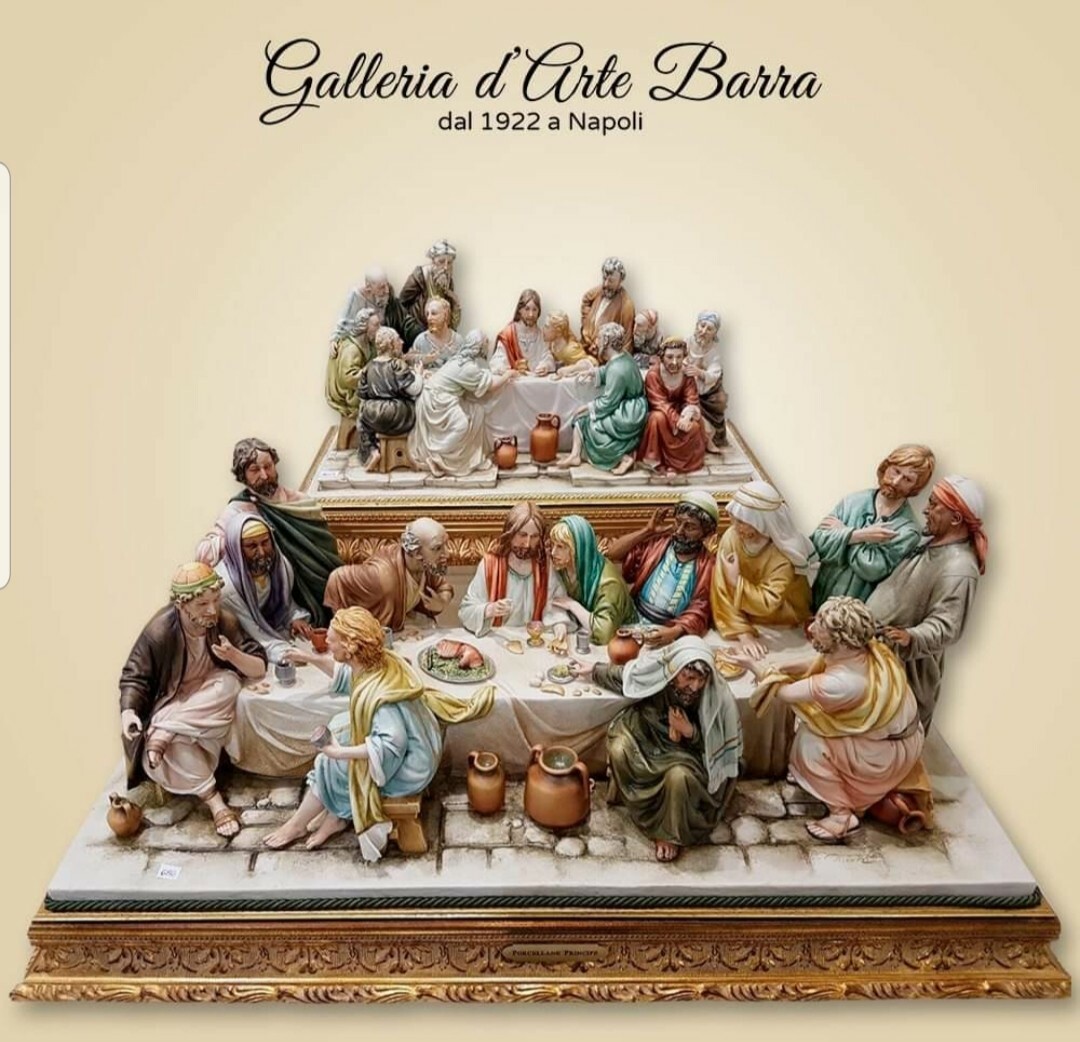 Capodimonte porcelain, The Last Supper | eBay