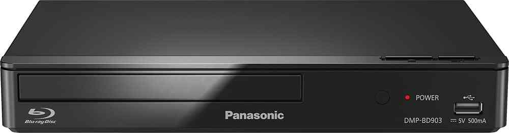 Panasonic - Streaming Wi-Fi Built-In Blu-ray Player - Black Panasonic - Streaming Wi-Fi Built-In Blu-ray Player - Black