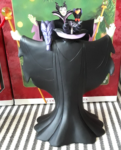 NIB HALLMARK DISNEY MALEFICENT SLEEPING BEAUTY UNFORGETTABLE VILLAIN ORNAMENT - Picture 3 of 7