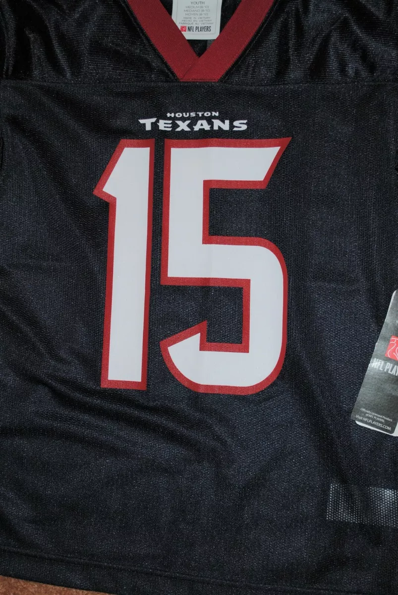 Nike Houston Texans No15 Will Fuller V Black Youth Stitched NFL Limited 2016 Salute to Service Jersey