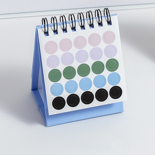 2025 Mini Desk Calendar Small Desktop Standing Flip Monthly Calendar Decorative - Picture 10 of 18
