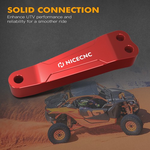 NICECNC Gear Box Bracket Transmission Mount For Can-Am Maverick X3 2017-2023 Red - Picture 7 of 12