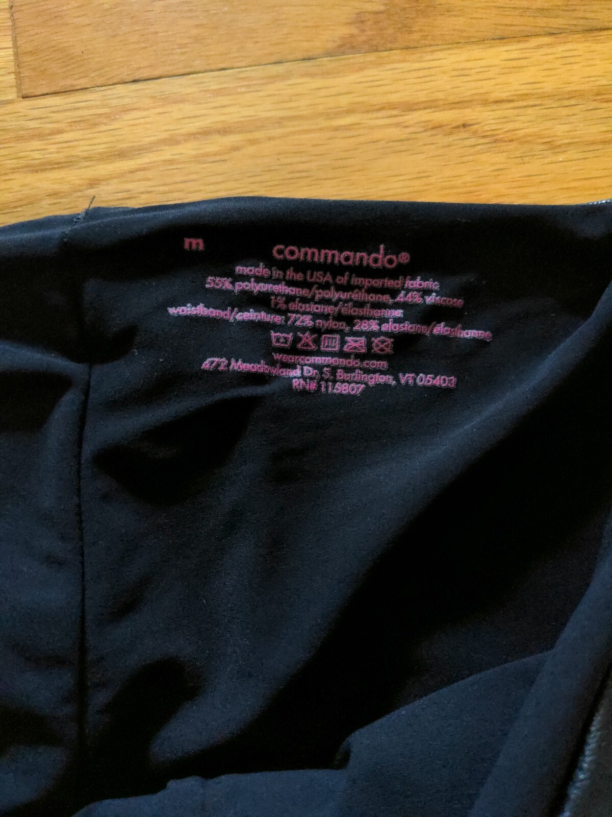 Commando Medium Black Polyurethane Fitted Compres… - image 2