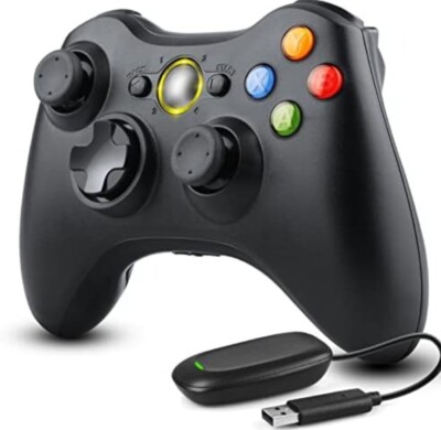 Diswoe Wireless Gamepad Model 8652 Controller For XBOX 360, PC OS XP/7/8/10