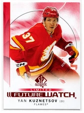 2024-25 Upper Deck SP Autenthic Future Watch Limited Yan Kuznetsov Kuznetsov