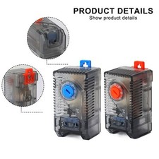 Small Thermoregulator Switch for Electrical Cabinet Temperature Control
