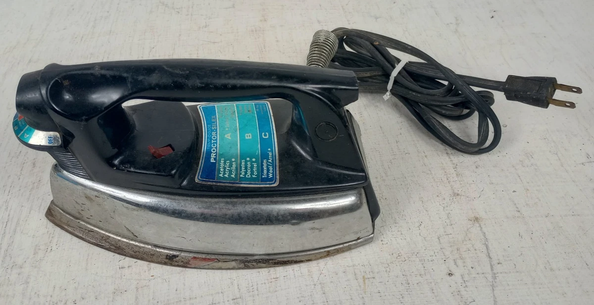 Vintage Proctor Silex Iron In Collectible Irons for sale | eBay