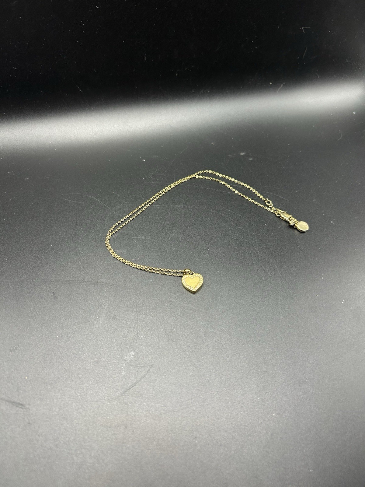 Michael Kors Gold-Tone Pavé Heart Pendant Necklace MKJX3971791 Jewelry 1F thumbnail 12