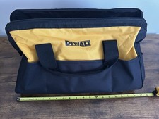 Newopen Box Dewalt Large Tool Bag 19in Approximately Wbottom Rails Pockets