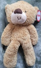 Gund FUZZY Teddy Bear Plush Stuffed Animal 13" Tan Floppy Brown Nose Toy 6047547