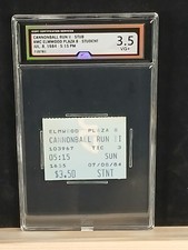 Movie Ticket Stub - 1984 Cannonball Run II Burt Reynolds  - iCert 3.5