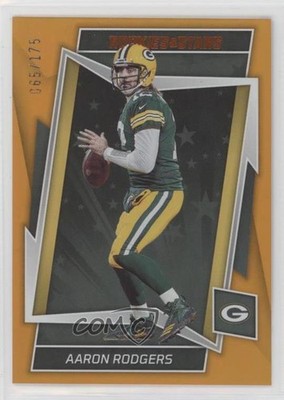 2022 Panini Rookies & Stars Orange 65/175 Aaron Rodgers #36 1dn