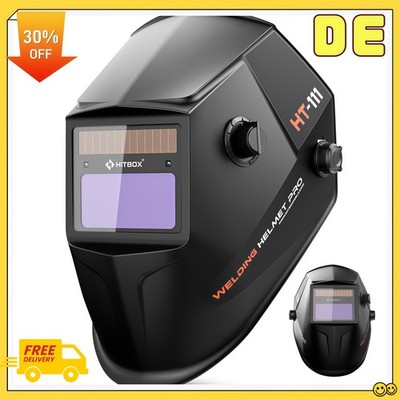 Automatik-Schweißhelm/Schweißmaske: TIG/MMA/MIG Tauglich Professionell DE Larger