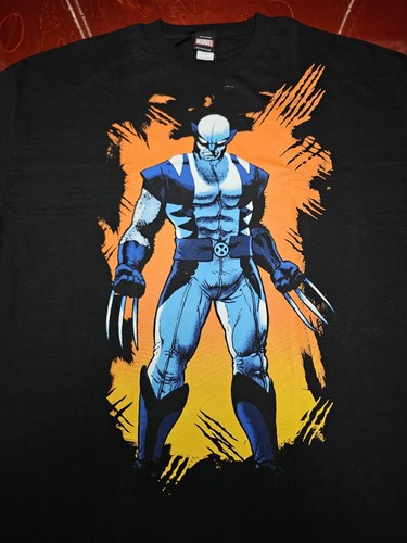 Vintage 07 Wolverine Pose X-Men Marvel Comics Mad Engine T-Shirt 2XL Deadstock - Picture 2 of 8