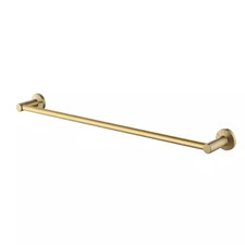 Dorind 24 In. Wall Mounted Towel Bar in Brushed Gold