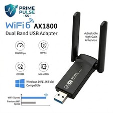 1200Mbps Long Range AC1200 Dual Band 5GHz Wireless USB 3.0 WiFi Adapter Antennas