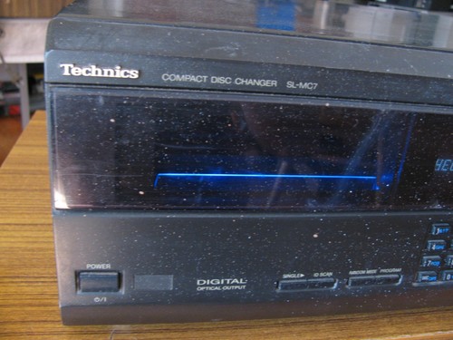 Technics SL-MC7 111 Discos Multi Compacto Disco Cambiador Reproductor Nuevo Cinturón Funcionando - Imagen 5 de 12