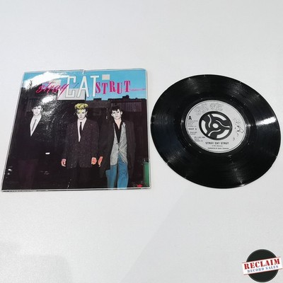 stray cats - stray cat strut 7'' vinyl record VG