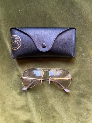 Ray-Ban RB3689 Evolve Sunglasses - Gold Frame Gradient Lens