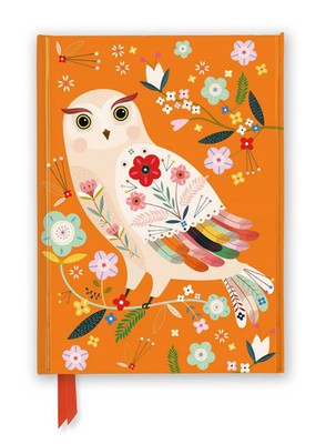 Flame Tree Publishing | Bee Brown: Folk Owl (Foiled Journal) | Buch | Englisch