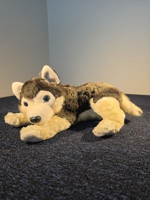 Ty Classic Musher Husky Puppy Dog Wolf Blue Eyes Plush Stuffed Animal 2003 13 