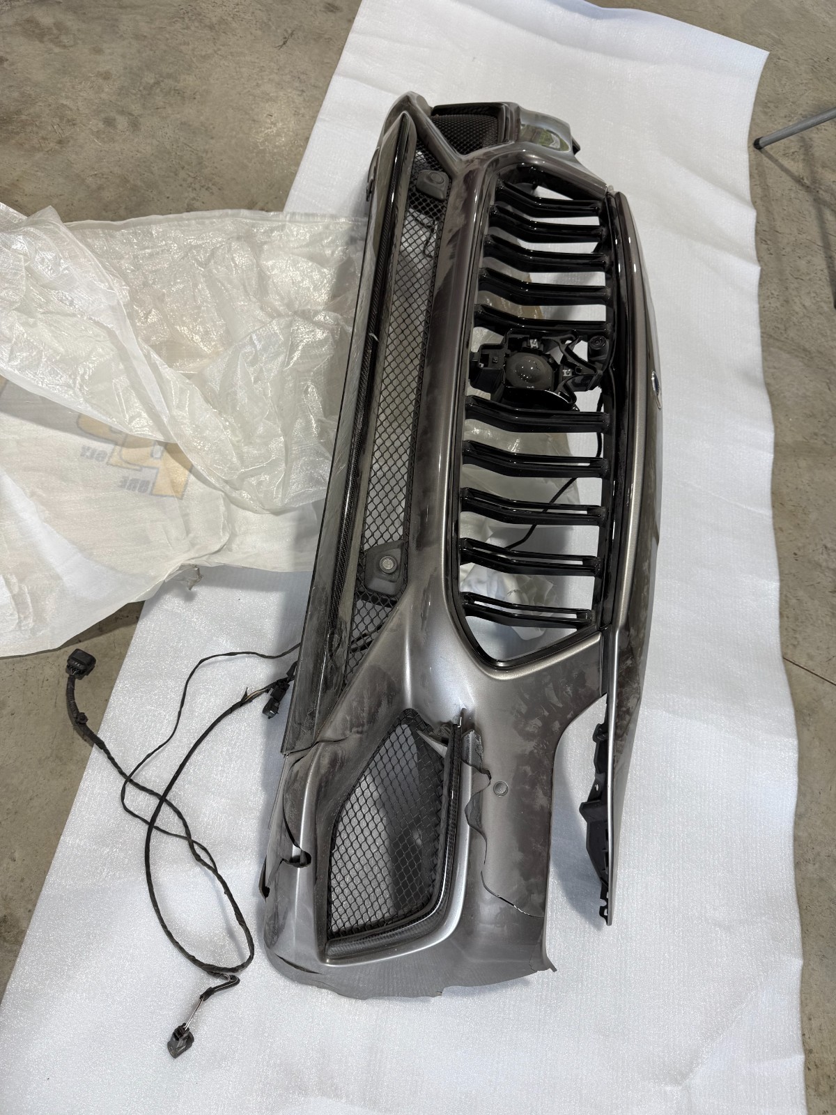 2018-2024 Maserati Ghibli Front Bumper Lower Grille Set Modena Trofeo Left Right