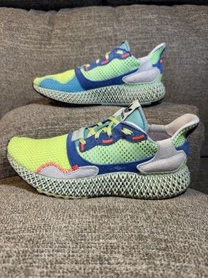 4NO2 Adidas ZX 4000 4D Men's Easy Mint EF9623 Size 7.5 Running shoes
