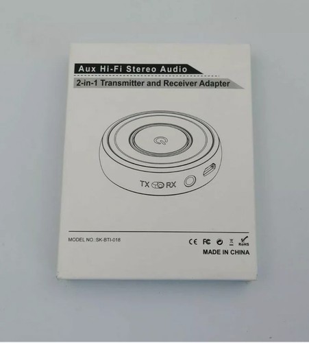 Transmitter & receiver adapter sk-bti-018 2 To 1 Aux Hi-Fi Stereo Audio - 第 1/3 張圖片