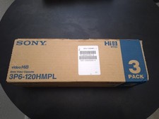 Sony 120HMPL 8mm Video Cassettes. 15 Brand New Sealed Tapes In Original Box.