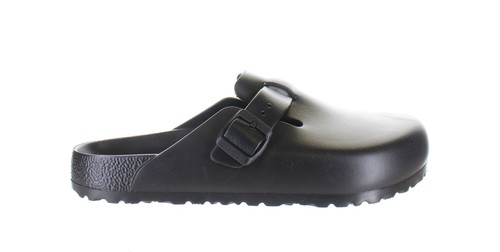 Birkenstock Mens Boston Black Mules Casual / Dress Black