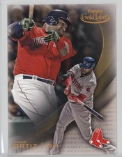 2016 Gold Label Topps.com Online Exclusive Class 3 5x7 10/10 David Ortiz HOF 0ad