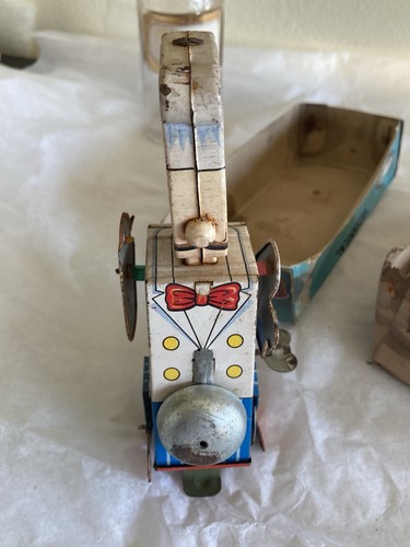 Yone Toys Tin Wind Up Mechanical Big Joe Chef Working Vintage 1960’s Japan - Picture 7 of 15