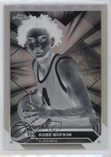 2023-24 Topps Chrome Negative Refractor Kobe Bufkin #197 1c9k
