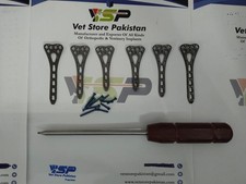 Locking Variable Angle Distal Radius Volar Plates 2-4 Holes R L  Screws 74 Pcs