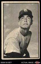 1953 Bowman B&W #59 Duane Pillette Browns 2 - GOOD