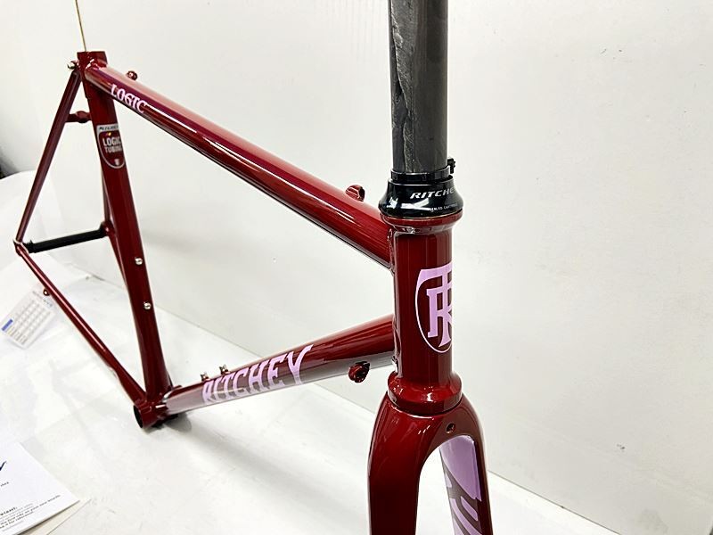 RITCHEY Road Logic 2024 51cm Chromoly Road Frameset Red Near Mint